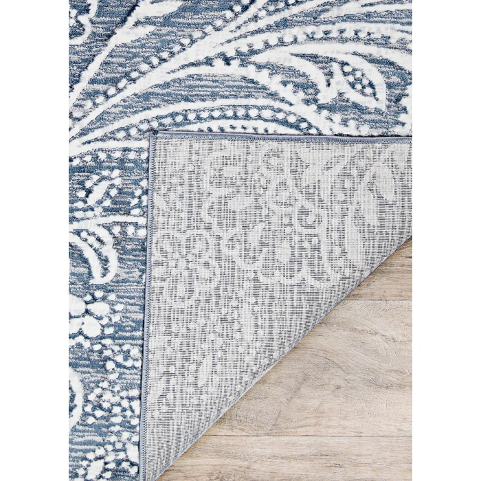 Couristan Nirvana Topiary 6' x 9' Greystone Area Rug