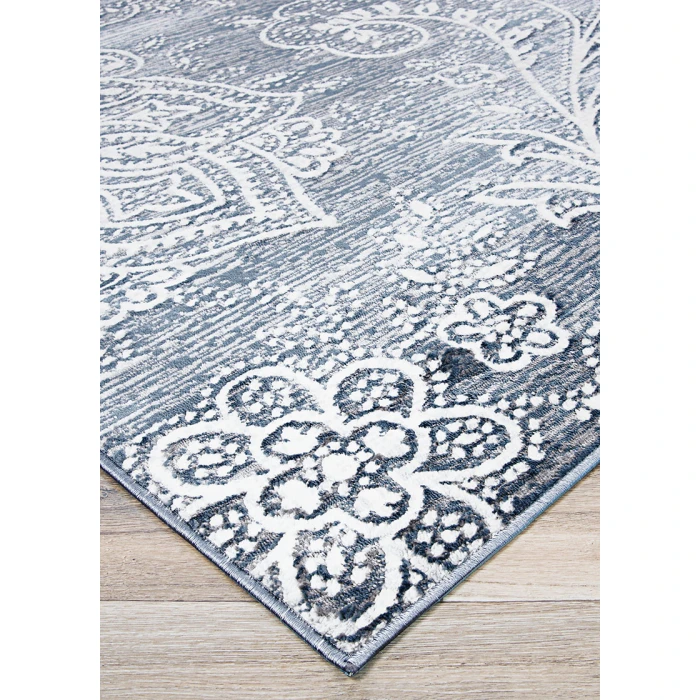 Couristan Nirvana Topiary 6' x 9' Greystone Area Rug