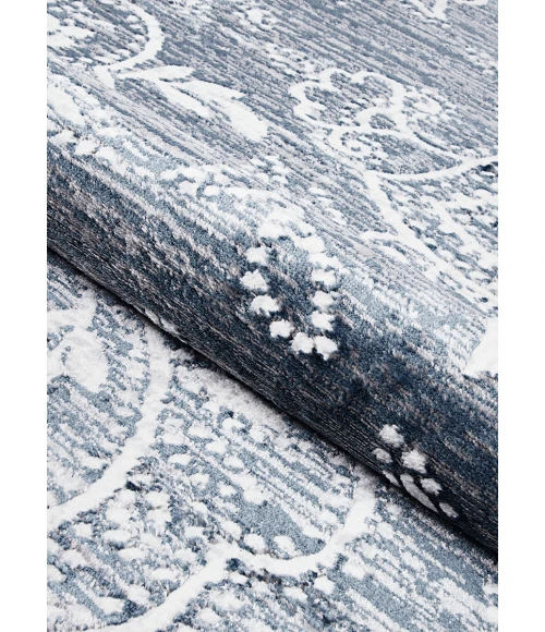 Couristan Nirvana Topiary 3' x 5' Greystone Area Rug