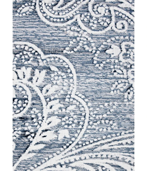 Couristan Nirvana Topiary 3' x 5' Greystone Area Rug