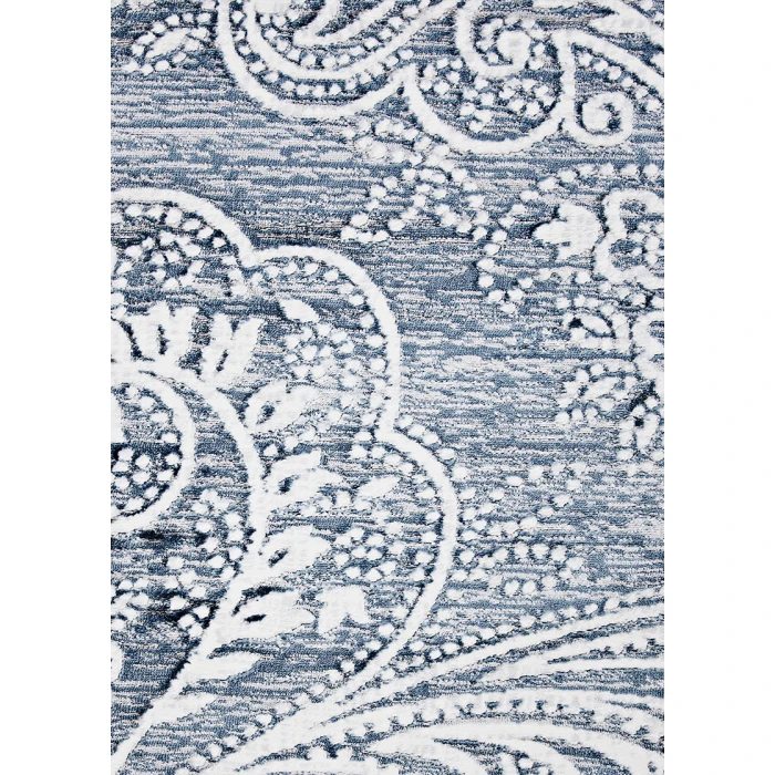Couristan Nirvana Topiary 6' x 9' Greystone Area Rug