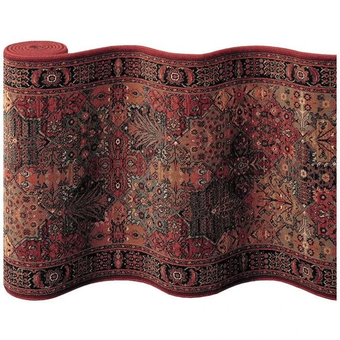 Couristan Kashimar Imperial Baktiari 9' Runner Antique Red Area Rug