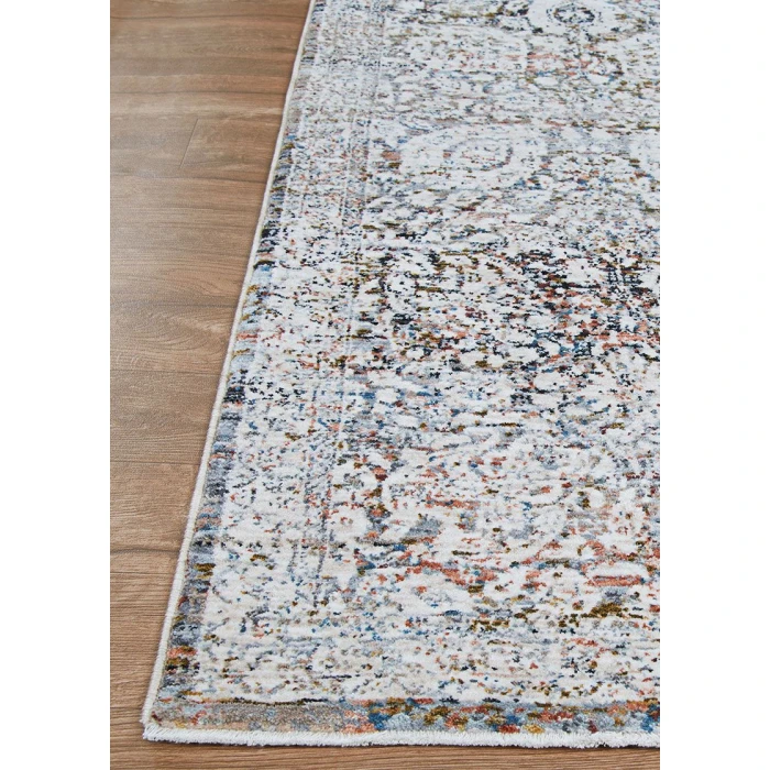 Couristan Luxor Bonaparte 4' x 6' Multi/Antique Beige Multi Area Rug