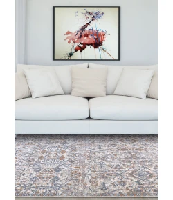 Couristan Luxor Beige/Multi 8188/0150 2 ft. 2 in. X 8 ft. 11 in. Rectangle Rug