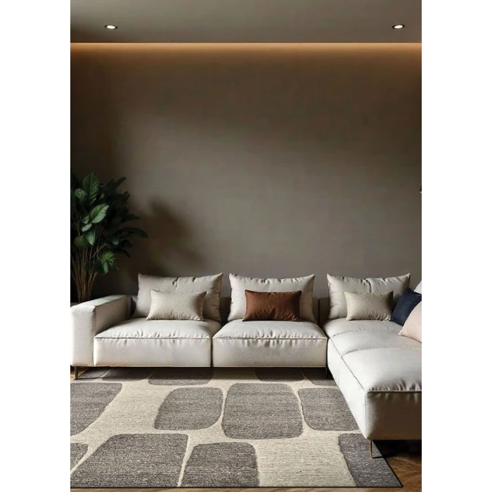 Couristan LOTUS STONE 8222_3303 5ft. x 8ft. Rect. Rug