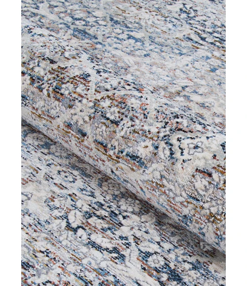 Couristan Luxor Ludvig 5' x 8' Multi/Antique Beige Ocean Area Rug
