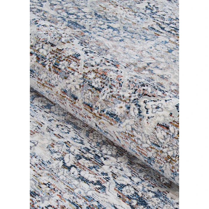 Couristan Luxor Ludvig 5' x 8' Multi/Antique Beige Ocean Area Rug