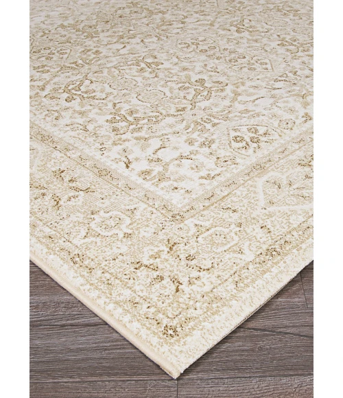 Couristan Marina St. Tropez 2' x 4' Champagne/Pearl Area Rug