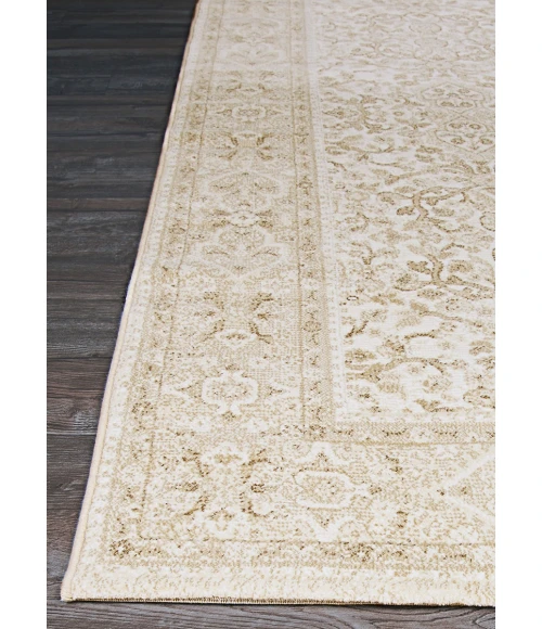 Couristan Marina St. Tropez 2' x 4' Champagne/Pearl Area Rug