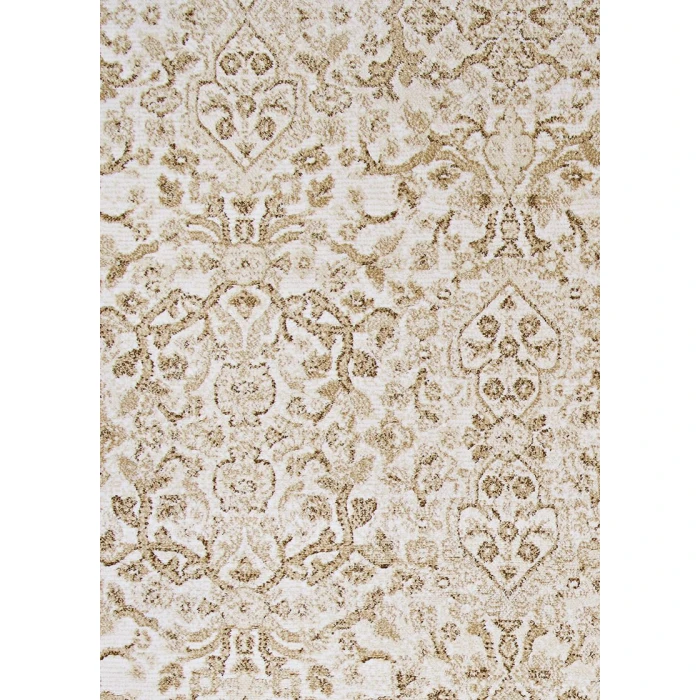 Couristan Marina St. Tropez 4' x 6' Champagne/Pearl Area Rug