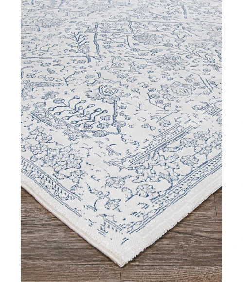 Couristan Marina Oyster/Slate Blue 8974/0567 2 ft. X 3 ft. 11 in. Rectangle Rug