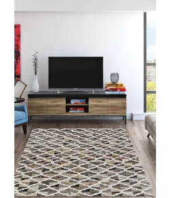 Couristan Chalet Chocolate 9212/0312 2 ft. X 4 ft. Rectangle Rug