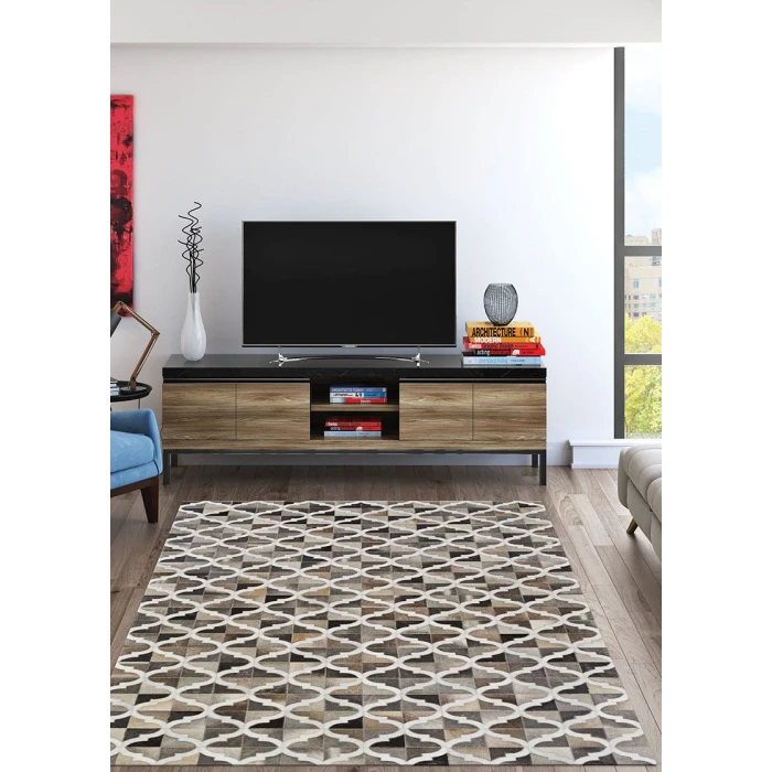 Couristan Chalet Chocolate 9212/0312 9 ft. 6 in. X 13 ft. Rectangle Rug