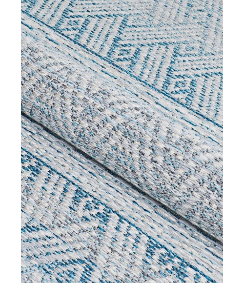 Couristan Cape Gables Long Runner Surf  Area Rug