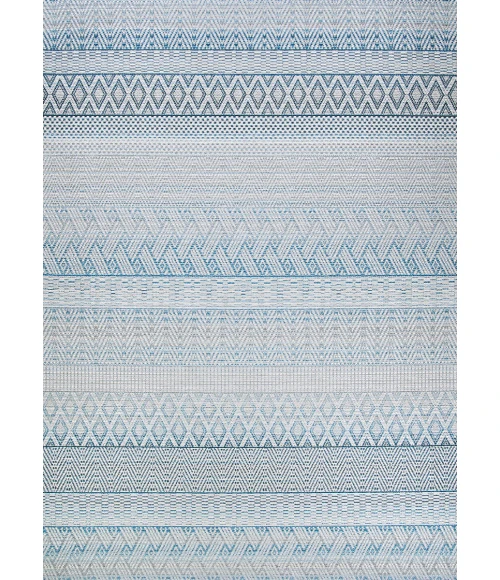 Couristan Cape Gables Long Runner Surf  Area Rug