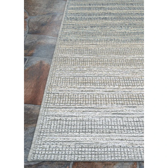 Couristan Cape Taupe/Grey 9863/3022 2 ft. X 3 ft. 7 in. Rectangle Rug