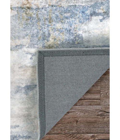 Couristan Dreamscape Blue/Ivory D101/3322 5 ft. X 8 ft. Rectangle Rug