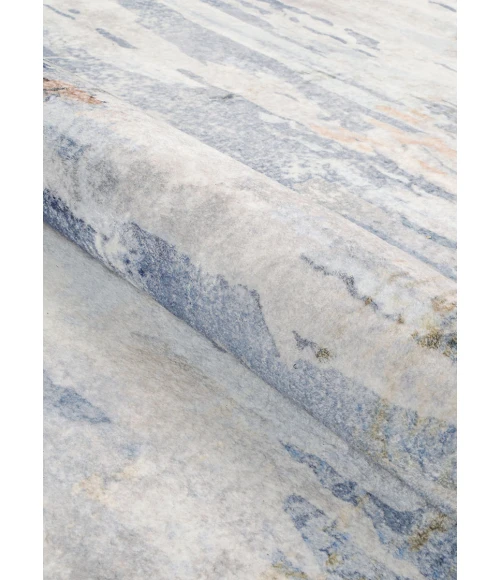 Couristan Dreamscape Blue/Ivory D101/3322 5 ft. X 8 ft. Rectangle Rug