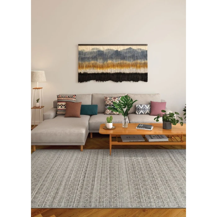Couristan Fez Ash FEZ4/1331 9 ft. X 12 ft. Rectangle Rug