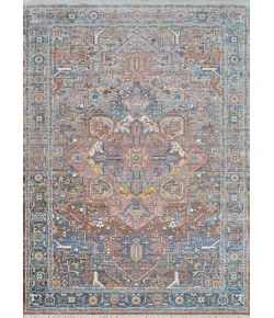 Couristan Halli Brick-Brown-Mlt H724/3100 9 ft. X 12 ft. Rectangle Rug