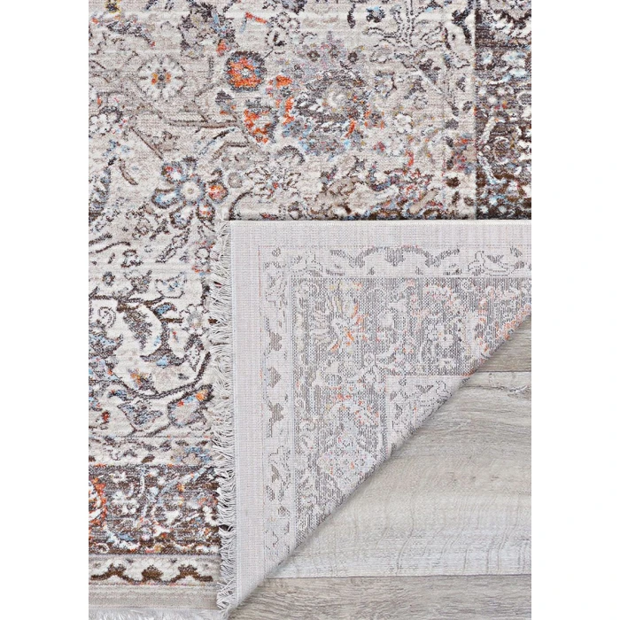 Couristan Halli Beige/Mocha H869/2001 8 ft. 6 in. X 13 ft. 6 in. Rectangle Rug