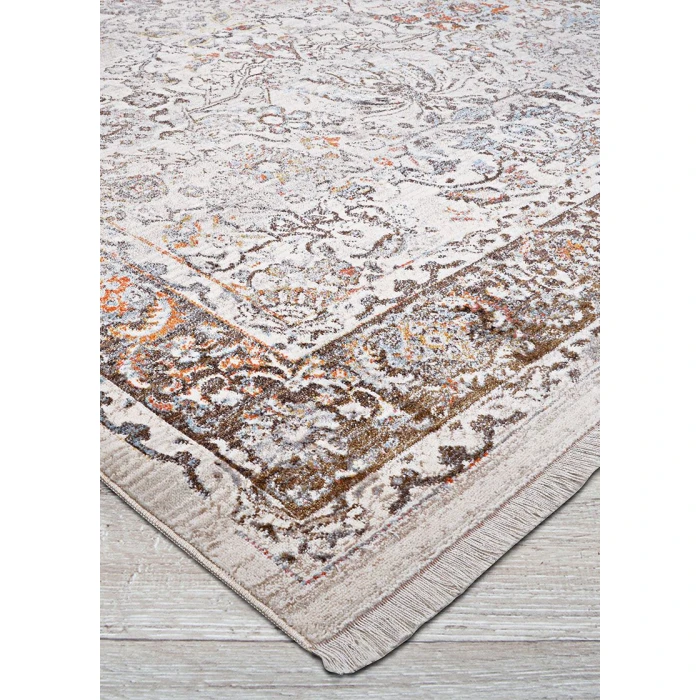 Couristan Halli Beige/Mocha H869/2001 8 ft. 6 in. X 13 ft. 6 in. Rectangle Rug