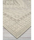 Couristan Liguria Dove Grey LIG1/1001 6 ft. 6 in. X 9 ft. 6 in. Rectangle Rug