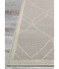 Couristan Liguria Dove Grey LIG4/1001 5 ft. 3 in. X 7 ft. 6 in. Rectangle Rug