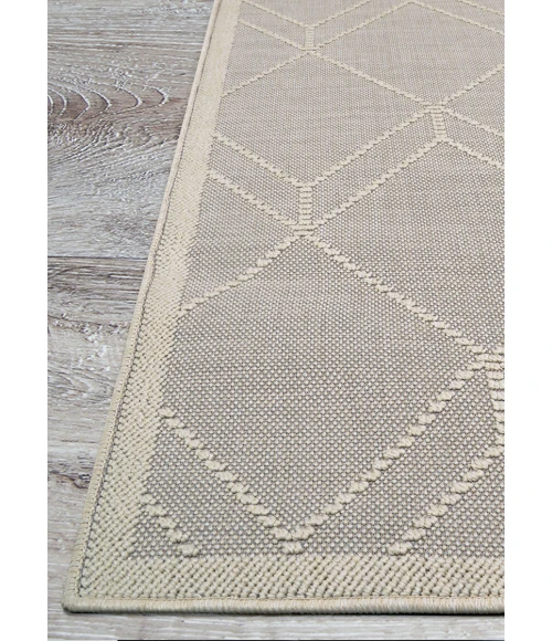 Couristan Liguria Dove Grey LIG4/1001 5 ft. 3 in. X 7 ft. 6 in. Rectangle Rug