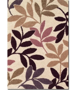 Couristan Moonwalk Lunar Garden Cream/Multibrown Area Rug 9 ft. 2 X 12 ft. 5 Rectangle