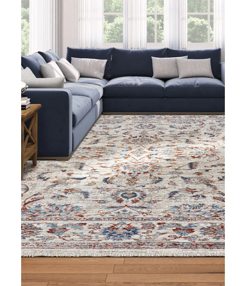 Couristan Nostalgia Antique Cream NS01/1301 9 ft. 10 in. X 13 ft. Rectangle Rug