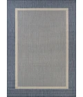 Couristan PALO SANTO POOL BLUE PS02_4001 6ft.5in. x 9ft.2in. Rect. Rug