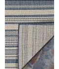 Couristan PALO SANTO POOL BLUE PS03_4001 5ft.3in. x 7ft.6in. Rect. Rug