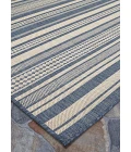 Couristan PALO SANTO POOL BLUE PS03_4001 5ft.3in. x 7ft.6in. Rect. Rug