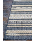 Couristan PALO SANTO POOL BLUE PS03_4001 5ft.3in. x 7ft.6in. Rect. Rug