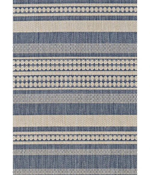 Couristan PALO SANTO POOL BLUE PS03_4001 5ft.3in. x 7ft.6in. Rect. Rug