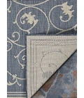 Couristan PALO SANTO POOL BLUE PS04_4001 5ft.3in. x 7ft.6in. Rect. Rug