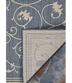 Couristan PALO SANTO POOL BLUE PS04_4001 8ft.6in. x 13ft. Rect. Rug