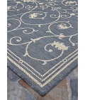 Couristan PALO SANTO POOL BLUE PS04_4001 5ft.3in. x 7ft.6in. Rect. Rug