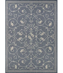 Couristan PALO SANTO POOL BLUE PS04_4001 8ft.6in. x 13ft. Rect. Rug