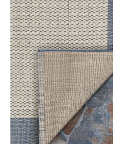 Couristan RECIFE CHAMPAGNE/BLUE R005_1212 8ft.6in. x 13ft. Rect. Rug