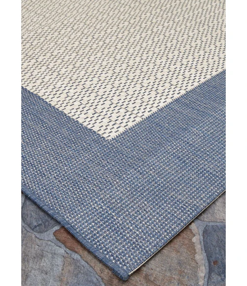 Couristan RECIFE CHAMPAGNE/BLUE R005_1212 8ft.6in. x 13ft. Rect. Rug