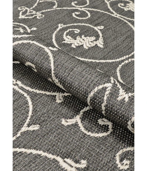 Couristan RECIFE CHAMPAGNE/GREY R583_3312 5ft.3in. x 7ft.6in. Rect. Rug
