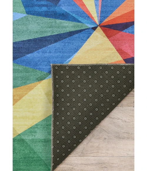 Couristan Rainbow Multi R623/1000 8 ft. X 10 ft. Rectangle Rug