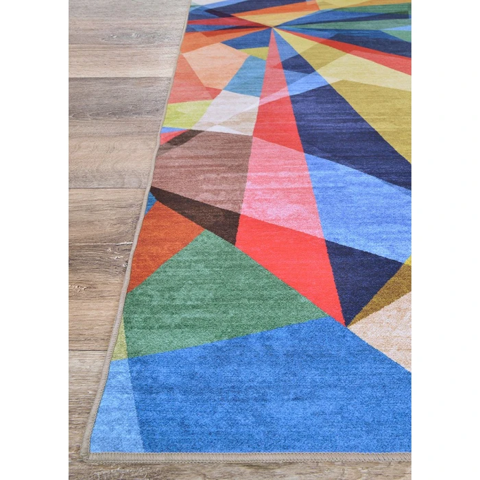 Couristan Rainbow Multi R623/1000 2 ft. X 8 ft. Rectangle Rug