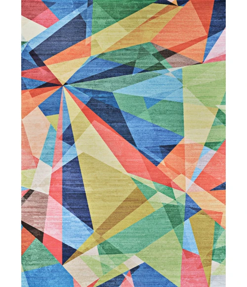 Couristan Rainbow Multi R623/1000 8 ft. X 10 ft. Rectangle Rug