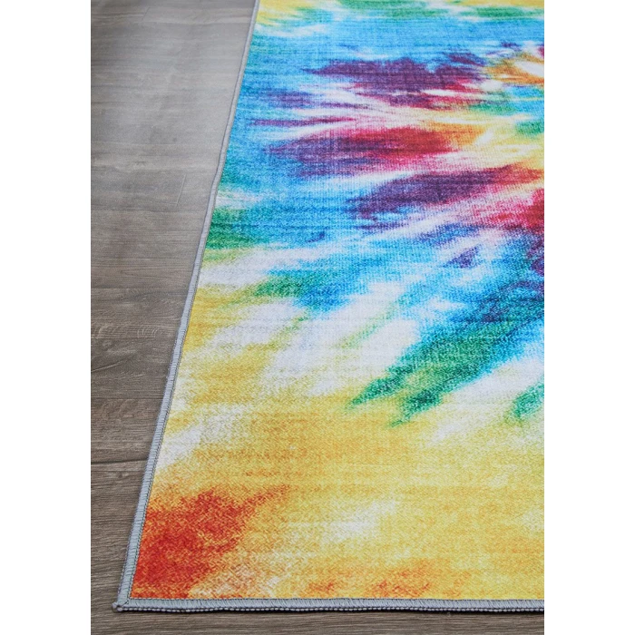 Couristan Rainbow Multi R624/1000 5 ft. X 8 ft. Rectangle Rug