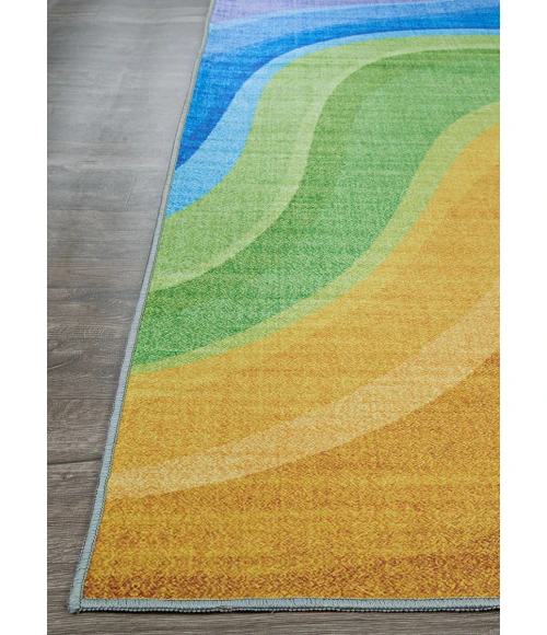 Couristan Rainbow Multi R625/1000 2 ft. X 8 ft. Rectangle Rug