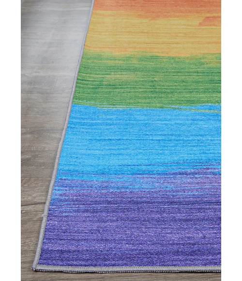 Couristan Rainbow Multi R627/1000 5 ft. X 8 ft. Rectangle Rug