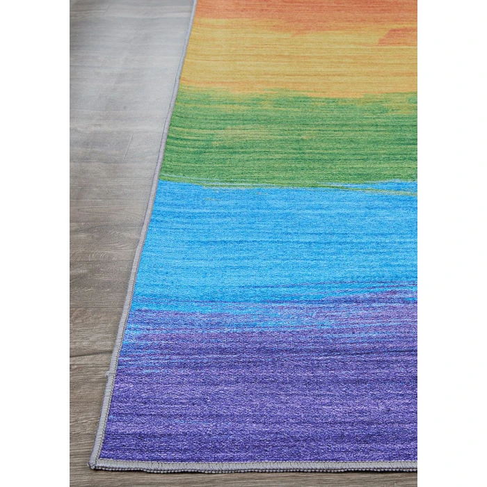 Couristan Rainbow Multi R627/1000 2 ft. X 8 ft. Rectangle Rug